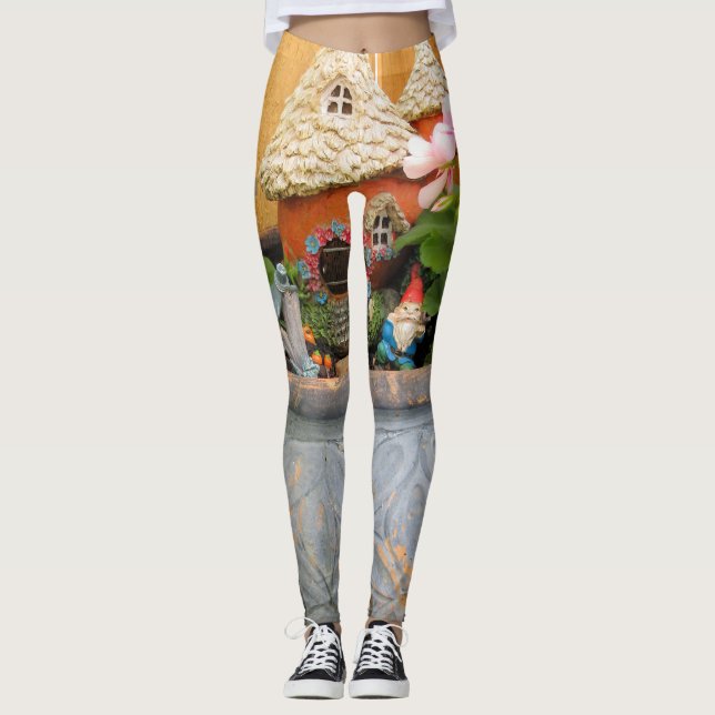 Leggings Geranium Gnome 03 (Anverso)