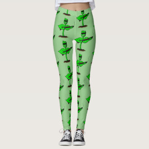 Leggings Germinator cyborg personalizado divertido