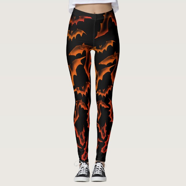 Leggings Ghostly Bats - Samhain (Anverso)