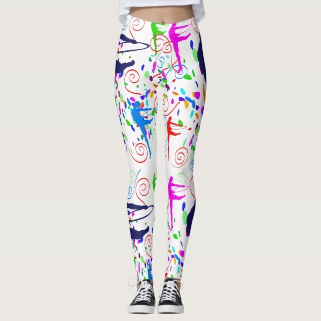 Leggings Gimnasia artística (Anverso)