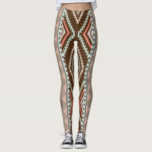 Leggings Gimnasio de entrenamiento Aztec Boho Yoga Pants pa