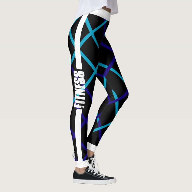 Leggings Gimnasio/Energía (trineo blanco) (Derecha)