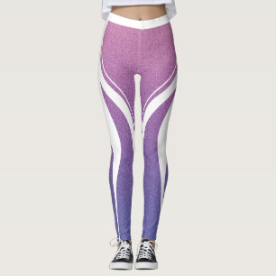 Leggings Gimnasio Feminine Pink Purple Purpurina Bum