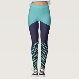 Leggings GIMNASIO universal de la línea de puntos de Polka