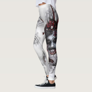 Leggings ginebra de poner de víspera de Todos los Santos