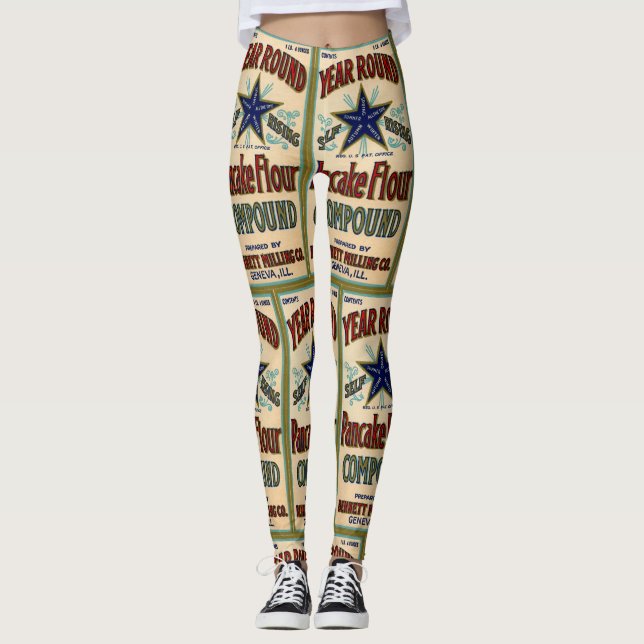 Leggings Ginebra Illinois Bennett Milling Company Pancake (Anverso)