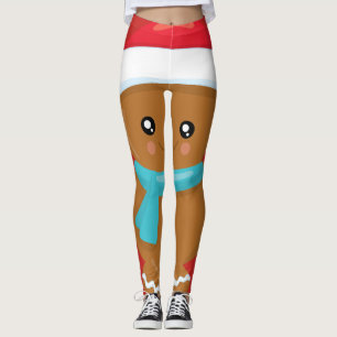 Leggings Gingerbread Boy Cookie