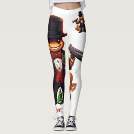 Leggings Gingerbread Gangster