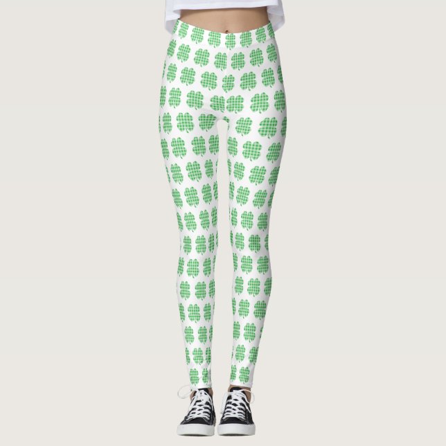 Leggings Gingham Shamrock (Anverso)