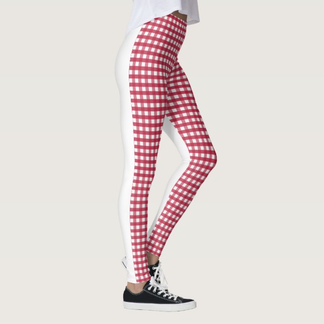 Leggings Gingham-| Zazzle_Growshop. (Derecha)
