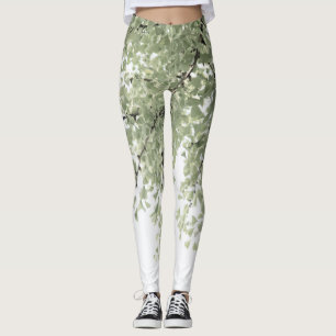 Leggings Ginkgo deja el sueño #4 #wall #decoración #art