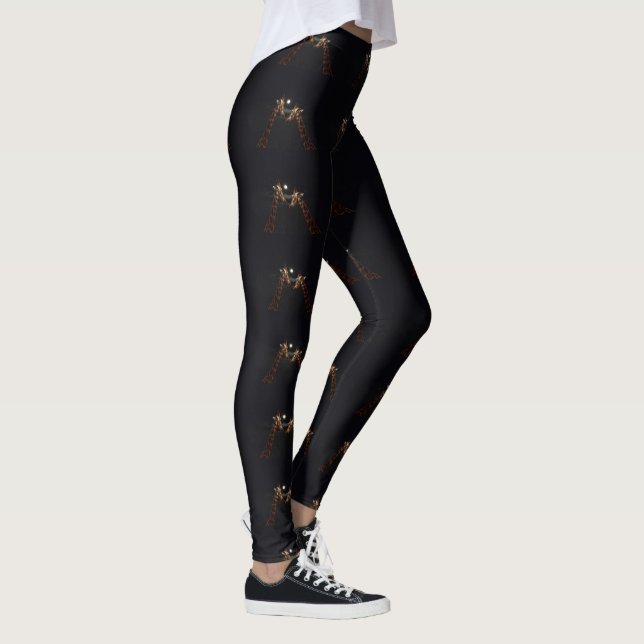 Leggings Giraffe Love In The Moonlight, (Derecha)