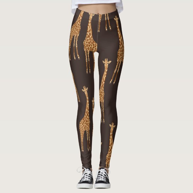 Leggings Giraffes Oscuras: Resumen de la Viña Sin Maravilla (Anverso)