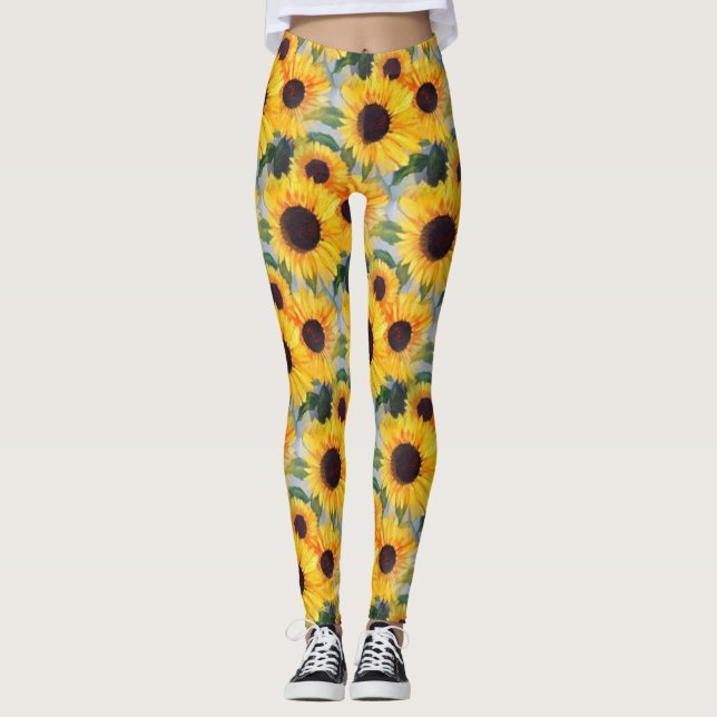 Leggings Girasol amarillo (Anverso)