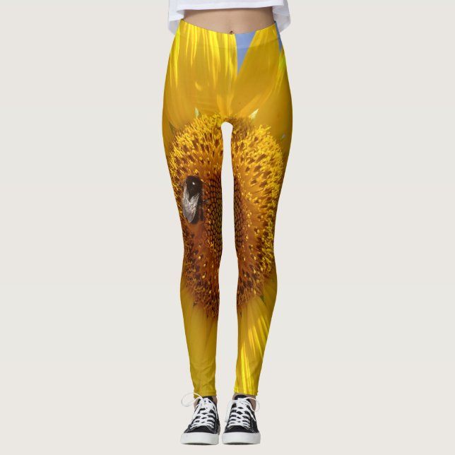 Leggings Girasol amarillo (Anverso)