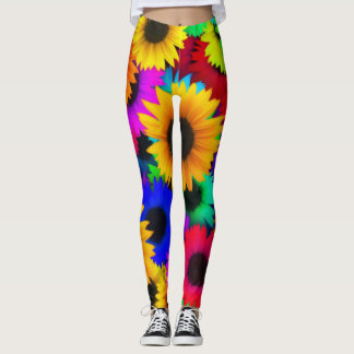 Leggings Girasol del arco iris