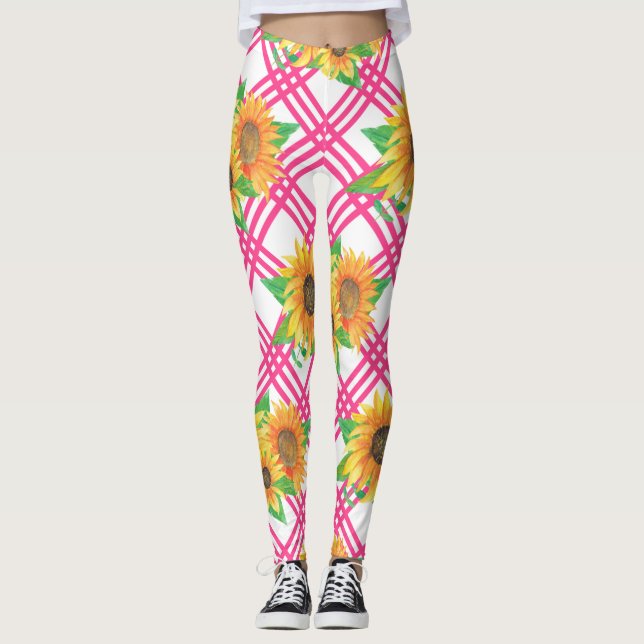 Leggings Girasol rosa (Anverso)