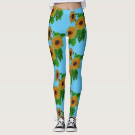 Leggings girasoles