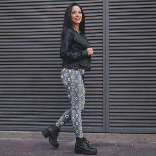 Leggings girasoles oscuros