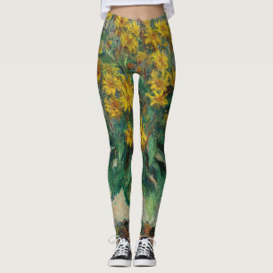 Leggings Girasoles (por Claude Monet, 1880)