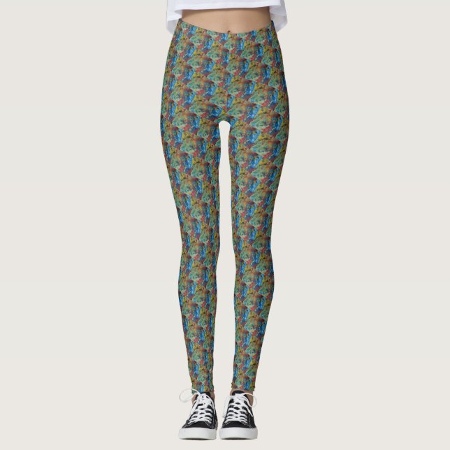 Leggings giro artístico (Anverso)