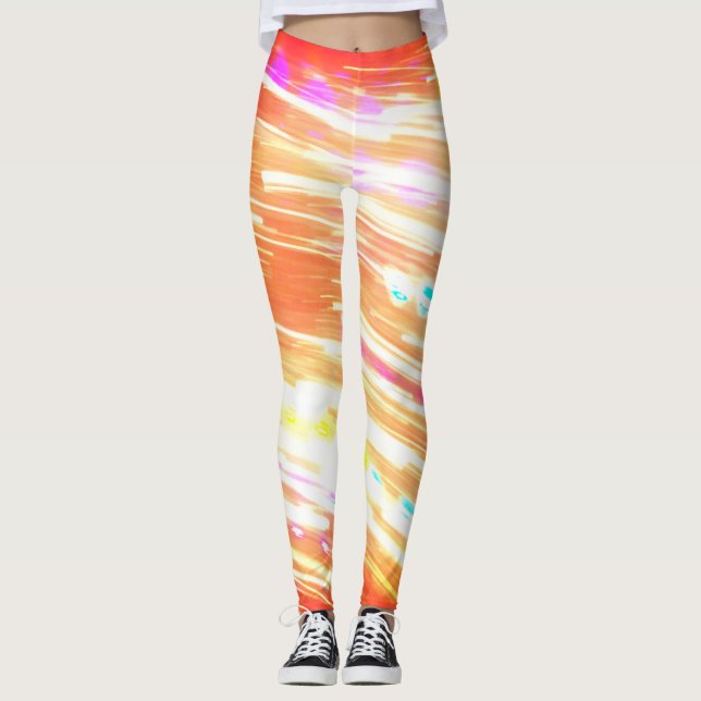 Leggings Giro de luz multicolor (Anverso)