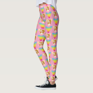 Leggings Gizmo Patrón arcoiris