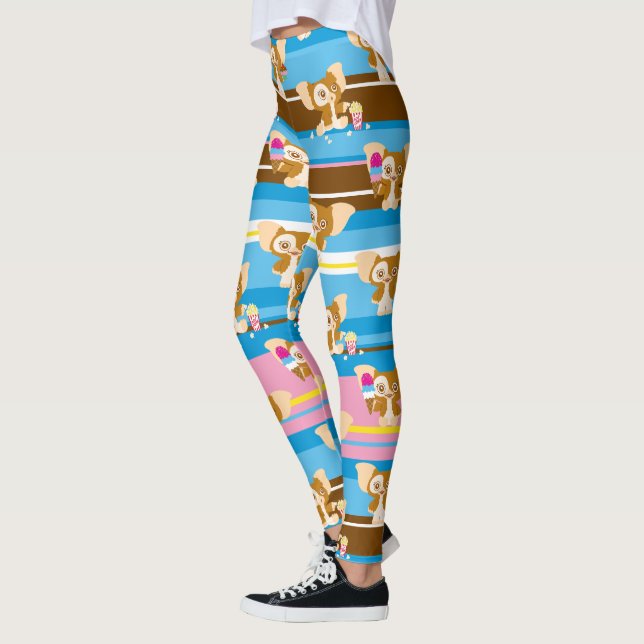 Leggings Gizmo | Patrón de comic curado (Izquierda)