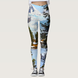 Leggings Glaciar de Mendenhall en el invierno