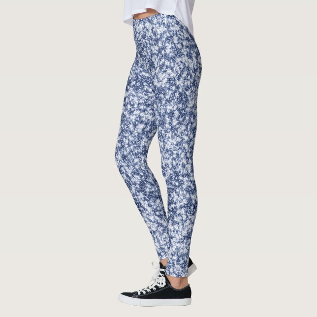 Leggings Glam Azul (Izquierda)
