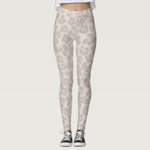 Leggings Glam de impresión leopardo 2 #patrón #diseño