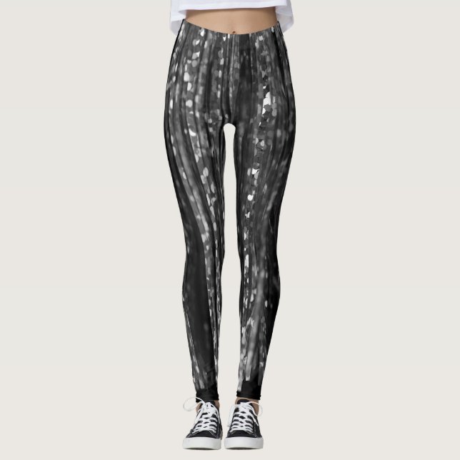 Leggings Glam Gris Gris Gris Holográfico #1 #wall #art (Anverso)