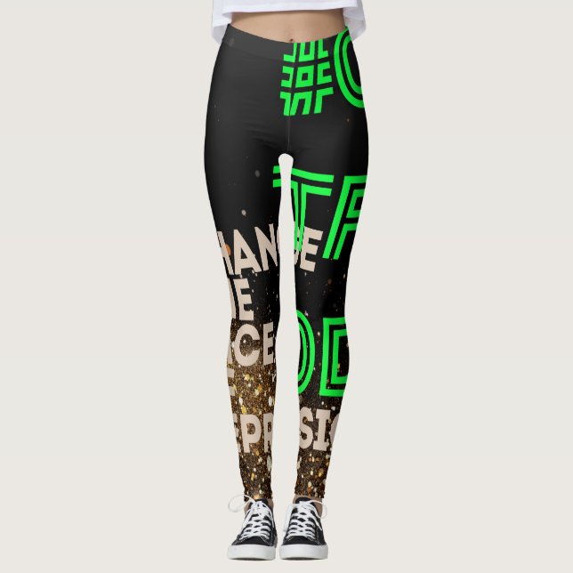 Leggings Glitter NEON CTFOD (Anverso)