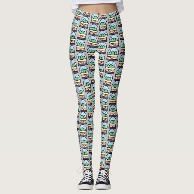 Leggings globo de nieve (Anverso)