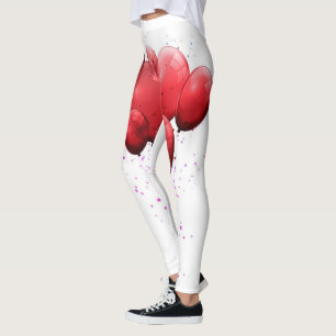 Leggings Globo Rojo   Zazzle_Growshop.