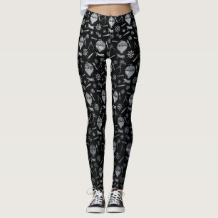 Leggings Globos aerostáticos de zinc plateado Steampunk