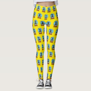 Leggings Glóbulo de la nieve con canto de Blackbird