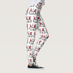 Leggings Gnome Santa 