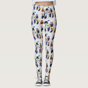 LEGGINGS GNOMES BUILD SNOWMAN