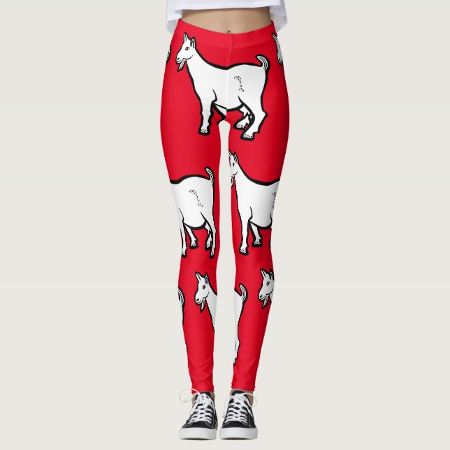 Leggings Goat Animal Thunder_Cove (Anverso)