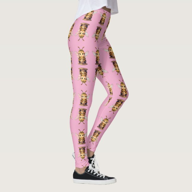 Leggings Golden Bumblebee in Bloom Dance.10 (Derecha)