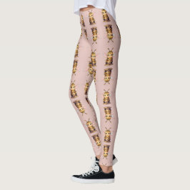 Leggings Golden Bumblebee in Bloom Dance.10