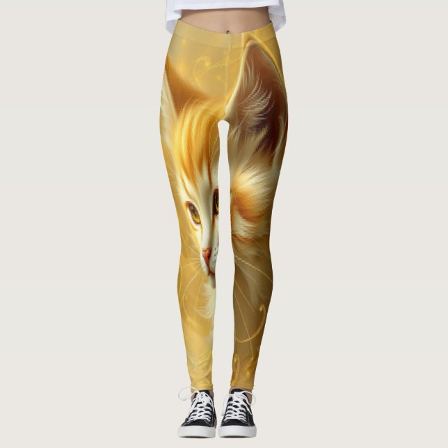 Leggings Golden cat  (Anverso)