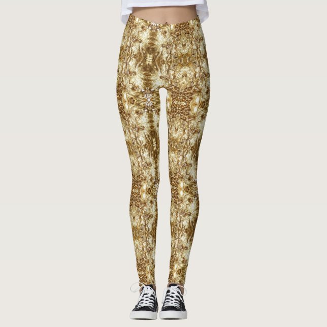 LEGGINGS GOLDEN GRAPE VINE (Anverso)