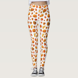 Leggings Golden Harvest Harmony — Seamless Thanksgiving