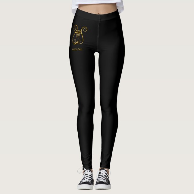 Leggings Golden Lyre (Anverso)