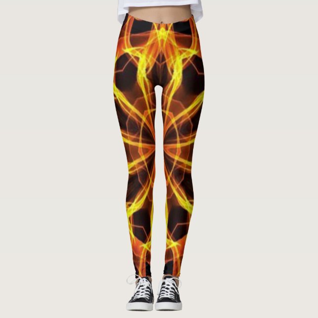 Leggings Golden Web A ~ Fuera Del Crucible ~ (Anverso)