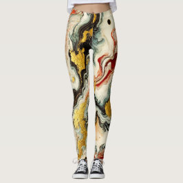 Leggings Goldene Flüsse
