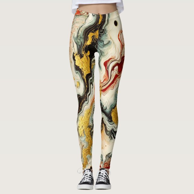 Leggings Goldene Flüsse (Anverso)