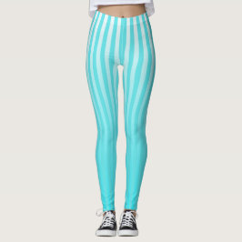 Leggings Golpear una cadera en franjas